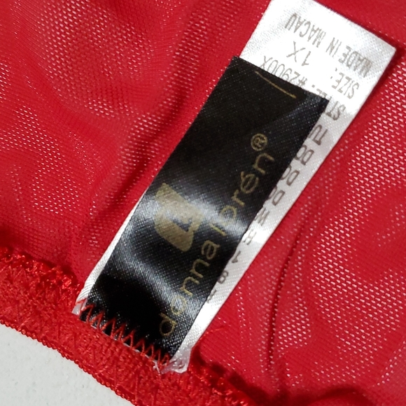 Bra & Panty Set Sizes 38DD/1x Red Lace By Felina Lingerie & Donna Loren - Picture 15 of 16